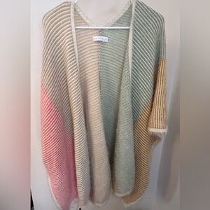 House of Harlow 1960 Fuzzy Knit Open Cardigan